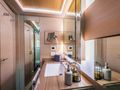 OCEAN DRIVE Benetti Delfino 92 - VIP cabin bathroom OCEAN DRIVE Benetti Delfino 92 - VIP cabin bathroom