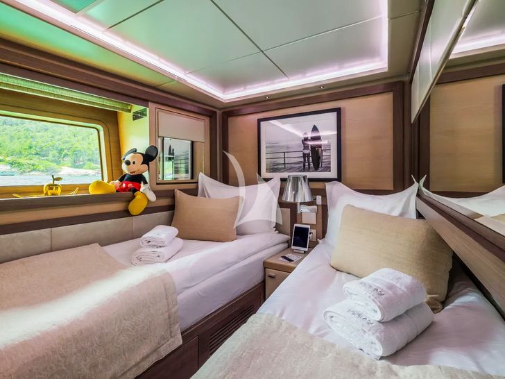 OCEAN DRIVE Benetti Delfino 92 - twin cabin 1 OCEAN DRIVE Benetti Delfino 92 - twin cabin 1
