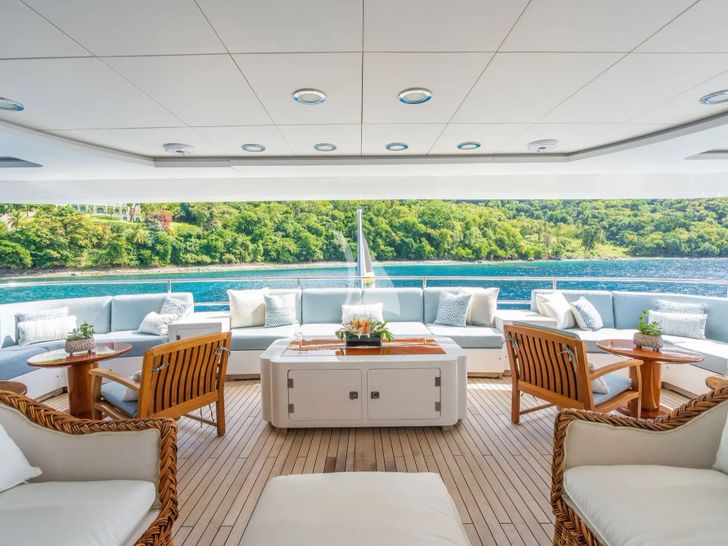 OCEANOS Mondomarine Yacht Upper Deck Aft OCEANOS Mondomarine Yacht Upper Deck Aft