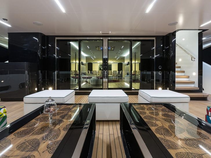 OCEAN PARADISE Benetti55m bridge deck OCEAN PARADISE Benetti55m bridge deck