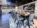 OCULUS 37m Numarine - indoor dining set up OCULUS 37m Numarine - indoor dining set up