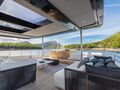 OCULUS 37m Numarine - sun deck aft OCULUS 37m Numarine - sun deck aft
