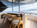 OCULUS 37m Numarine - sun deck bar OCULUS 37m Numarine - sun deck bar