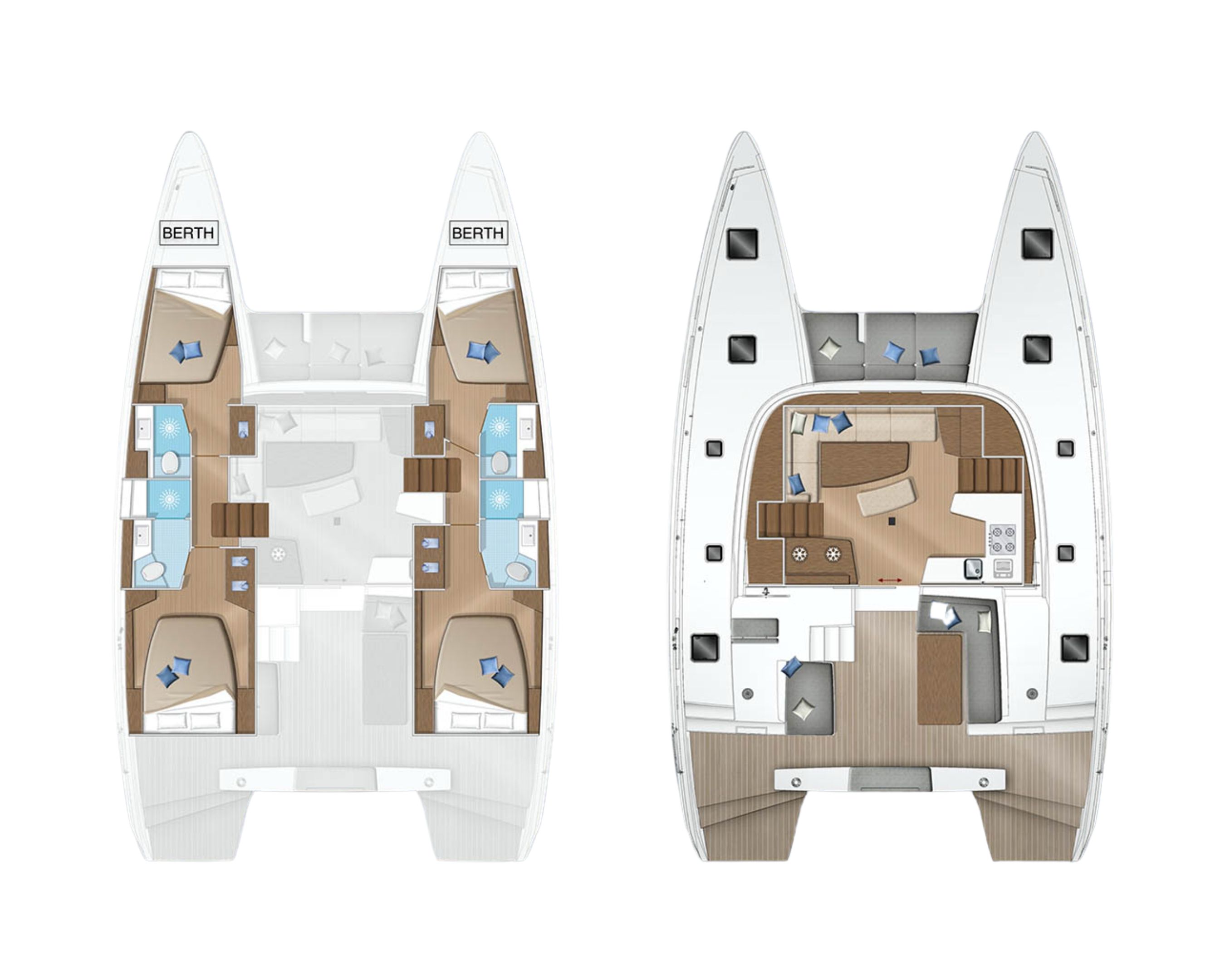 ODYSSEY Lagoon 42 - layout