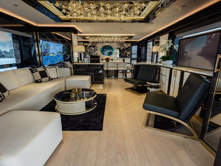 OLYMPUS Sirena 88 main saloon OLYMPUS Sirena 88 main saloon