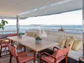 ONE ZERO Numarine 37XP - aft deck alfresco dining area ONE ZERO Numarine 37XP - aft deck alfresco dining area