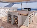 ONE ZERO Numarine 37XP - flybridge dining ONE ZERO Numarine 37XP - flybridge dining