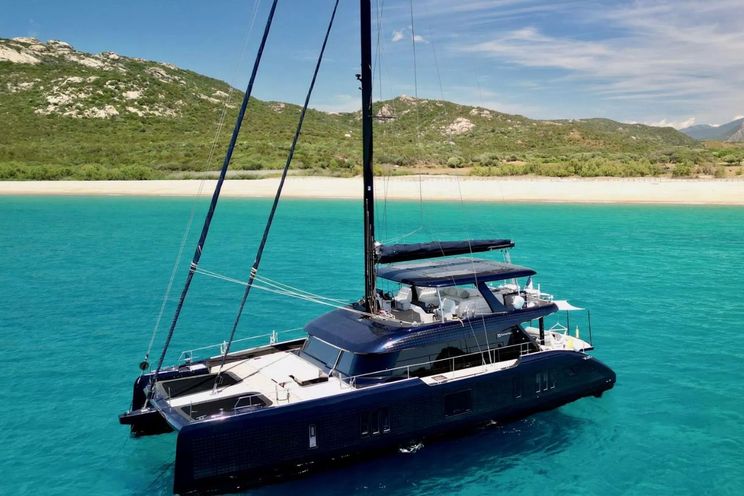 Charter Yacht ONE PLANET - Sunreef 70 Eco - 4 Cabins - Ajaccio - Corsica - France - Olbia - Sardinia - Italy