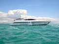 ONLY ONE Overmarine Mangusta 92 - anchored side profile ONLY ONE Overmarine Mangusta 92 - anchored side profile