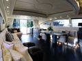 ONLY ONE Overmarine Mangusta 92 - saloon seating and dining area ONLY ONE Overmarine Mangusta 92 - saloon seating and dining area
