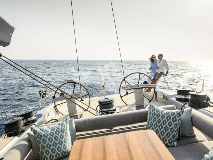 ONYX Nautor`s Swan 100s - helm ONYX Nautor`s Swan 100s - helm