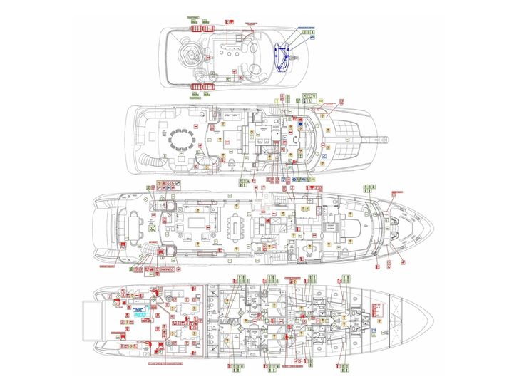 OPTION B Benetti Classic 121 - layout OPTION B Benetti Classic 121 - layout