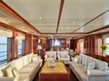 OPTION B Benetti Classic 121 - main saloon seating OPTION B Benetti Classic 121 - main saloon seating