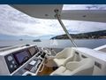 OREGGIA Sunseeker 76 Yacht flybridge helm
