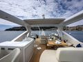 OREGGIA Sunseeker 76 Yacht flybridge wide shot