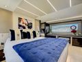 OREGGIA Sunseeker 76 Yacht master cabin bed and study