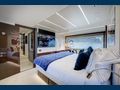 OREGGIA Sunseeker 76 Yacht master cabin with TV