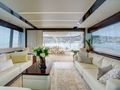 OREGGIA Sunseeker 76 Yacht saloon seating area