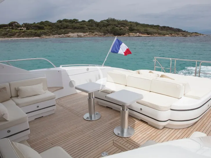ORION I Mangusta 92 - aft deck other view ORION I Mangusta 92 - aft deck other view