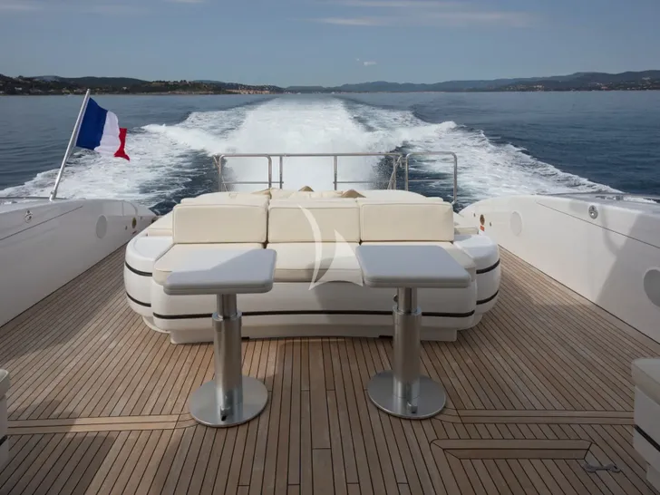 ORION I Mangusta 92 - aft deck ORION I Mangusta 92 - aft deck