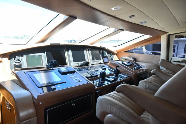 Charter Yacht ORION I - Mangusta 92 - 4 Cabins - St Tropez - Cannes - Monaco - French Riviera