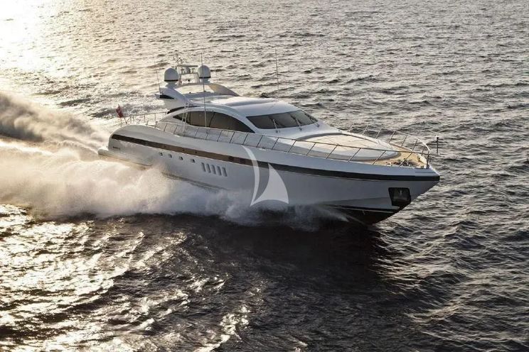 Charter Yacht ORION I - Mangusta 92 - 4 Cabins - St Tropez - Cannes - Monaco - French Riviera