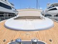 ORION I Mangusta 92 - foredeck sun bed covered ORION I Mangusta 92 - foredeck sun bed covered