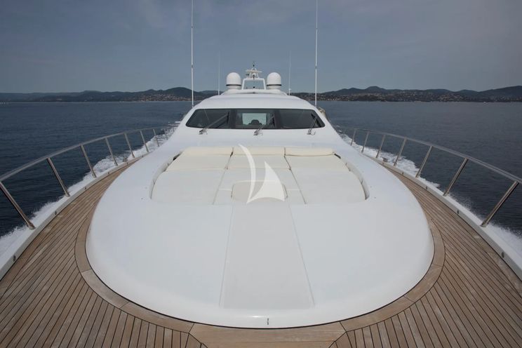 Charter Yacht ORION I - Mangusta 92 - 4 Cabins - St Tropez - Cannes - Monaco - French Riviera