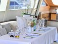 ORION I Mangusta 92 - indoor dining set up ORION I Mangusta 92 - indoor dining set up