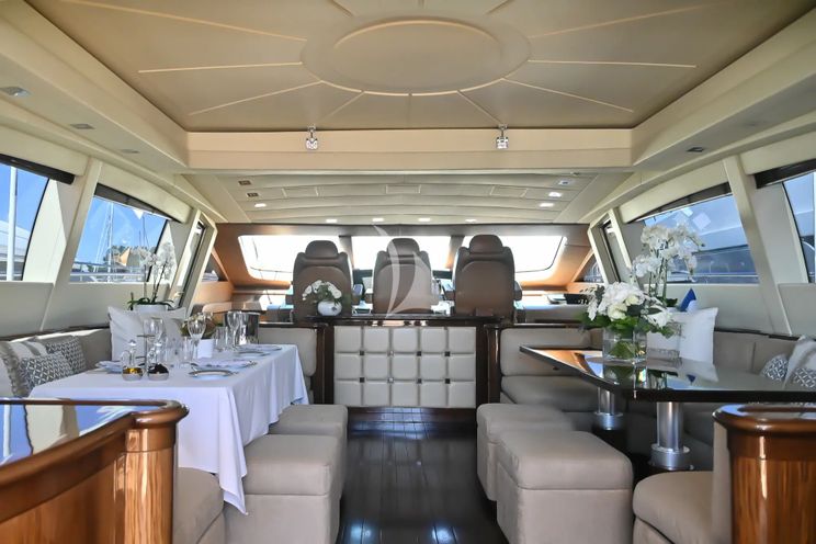 Charter Yacht ORION I - Mangusta 92 - 4 Cabins - St Tropez - Cannes - Monaco - French Riviera