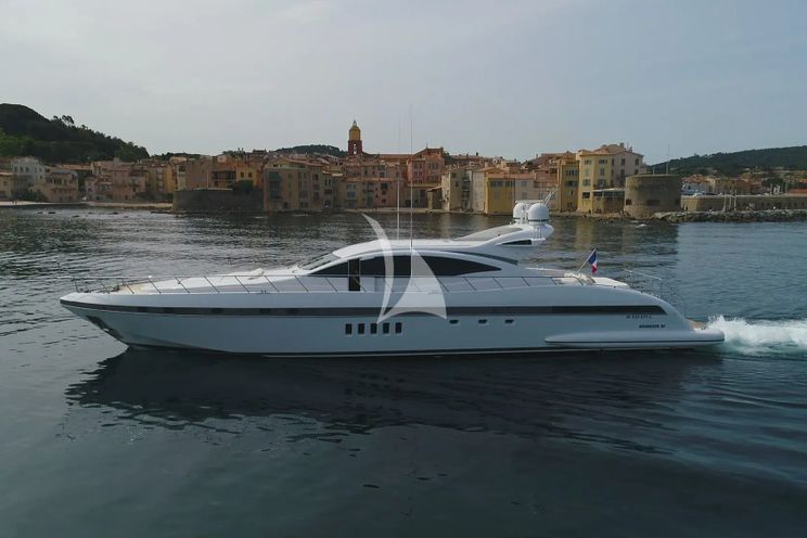 Charter Yacht ORION I - Mangusta 92 - 4 Cabins - St Tropez - Cannes - Monaco - French Riviera