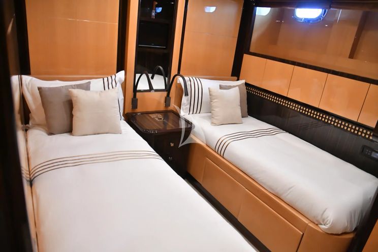 Charter Yacht ORION I - Mangusta 92 - 4 Cabins - St Tropez - Cannes - Monaco - French Riviera