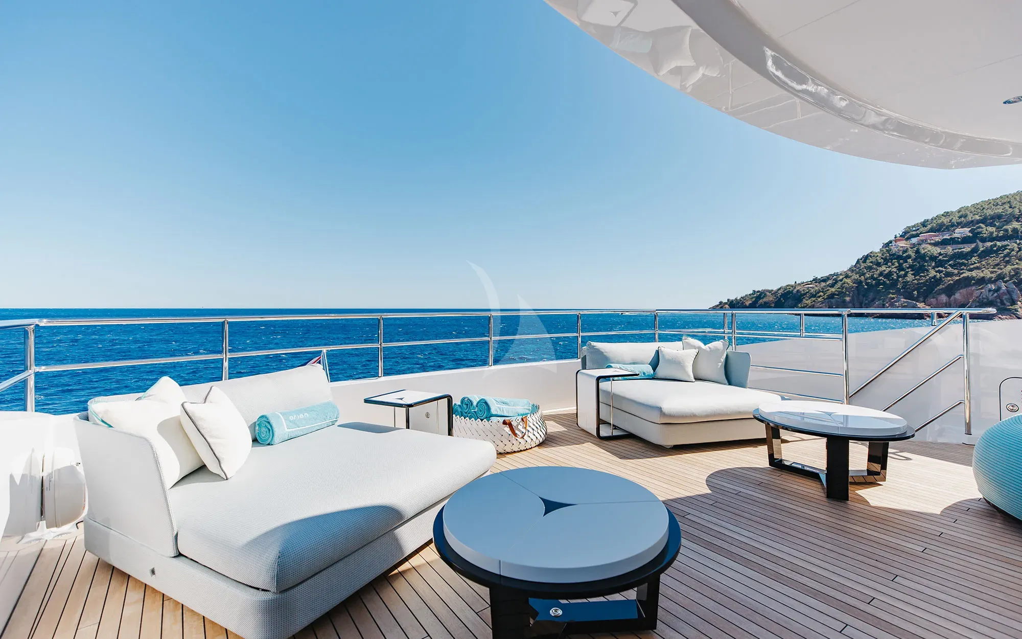 Charter Yacht ORION - Heesen 50m Aluminium FDHF - 6 Cabins - Cannes - St Tropez - Nice - Antibes - Monaco - French Riviera