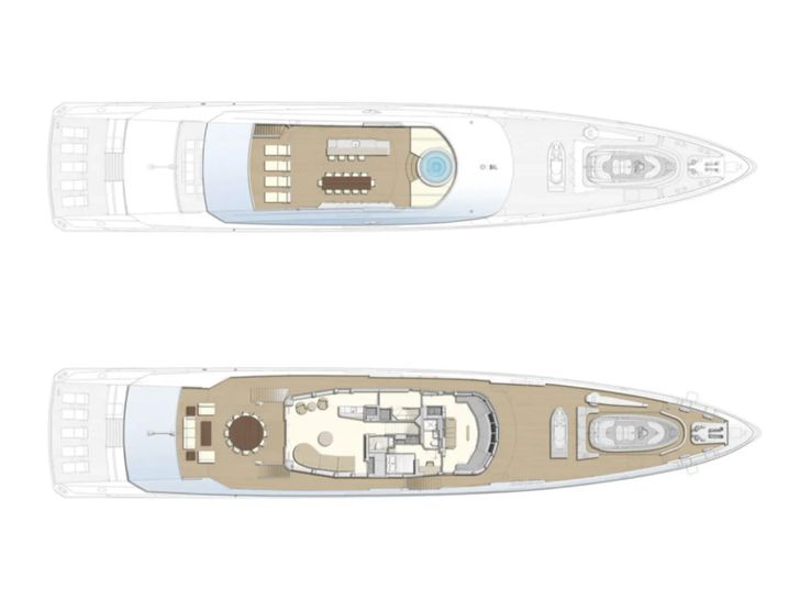 ORION Heesen 50m Aluminium FDHF - exterior layout ORION Heesen 50m Aluminium FDHF - exterior layout
