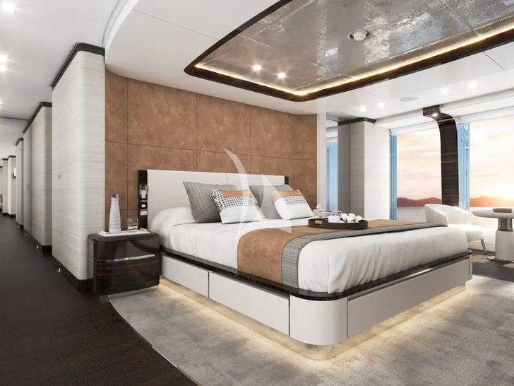 ORION Heesen 50m Aluminium FDHF - master cabin ORION Heesen 50m Aluminium FDHF - master cabin