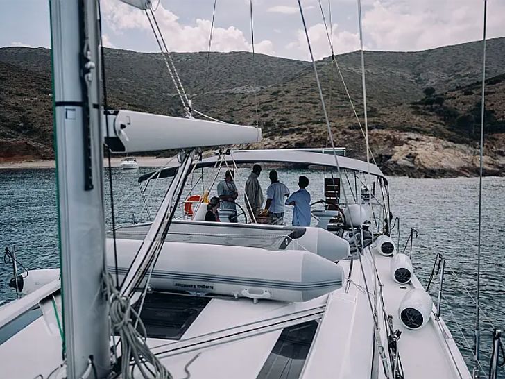 ORION Oceanis 51.1 - upper deck helm ORION Oceanis 51.1 - upper deck helm