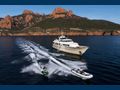 ORIZZONTE Vahali 30m with the tender and jet ski