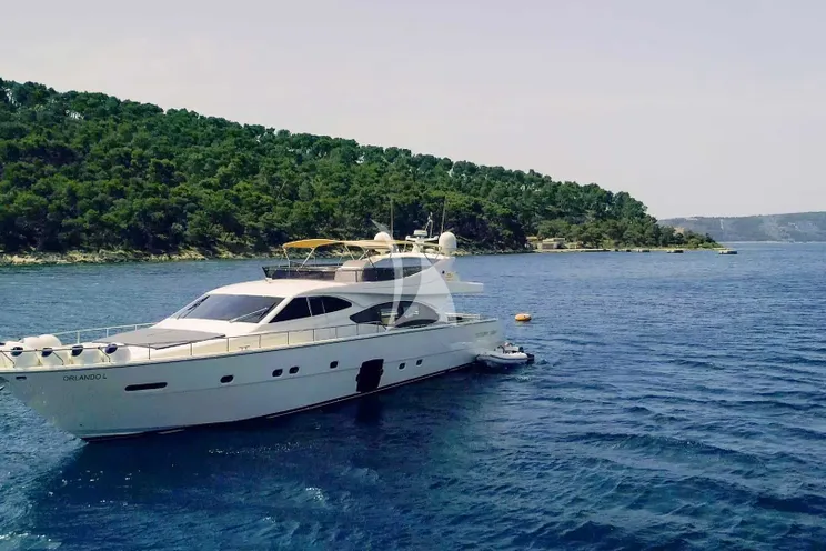 Charter Yacht ORLANDO L - Ferretti 780 - 4 Cabins - Split - Hvar - Dubrovnik - Croatia