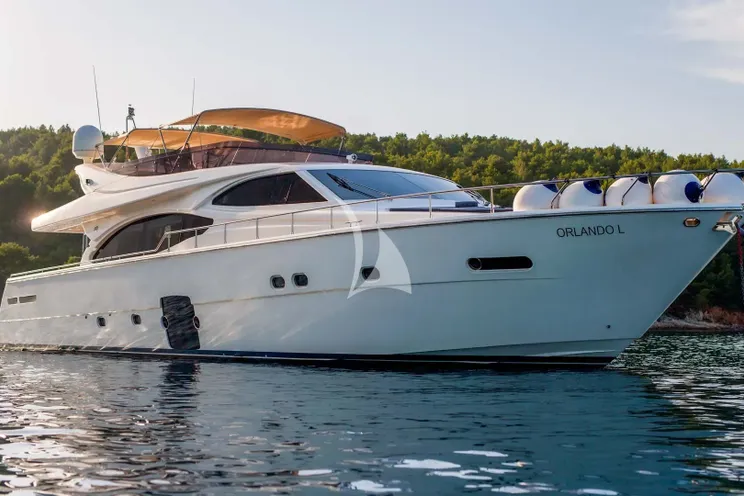 Charter Yacht ORLANDO L - Ferretti 780 - 4 Cabins - Split - Hvar - Dubrovnik - Croatia