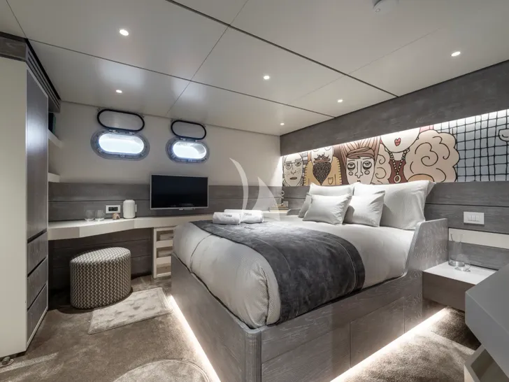 OURWAY Tenix Defence 36m - VIP cabin 1 OURWAY Tenix Defence 36m - VIP cabin 1