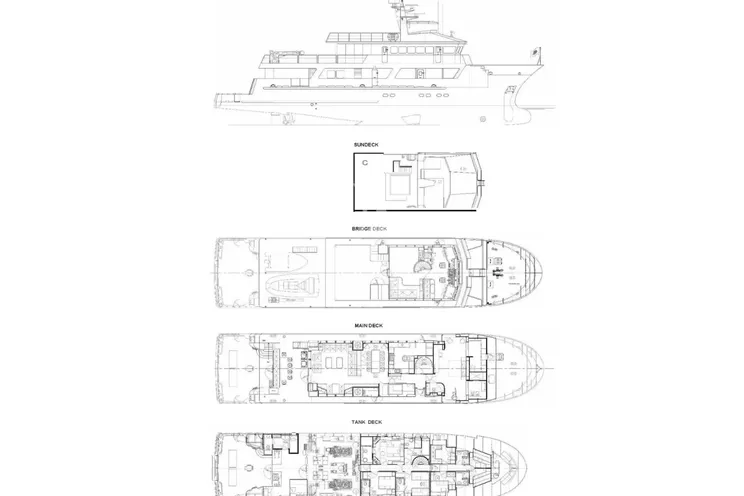 Layout for OURWAY Tenix Defence 36m - layout