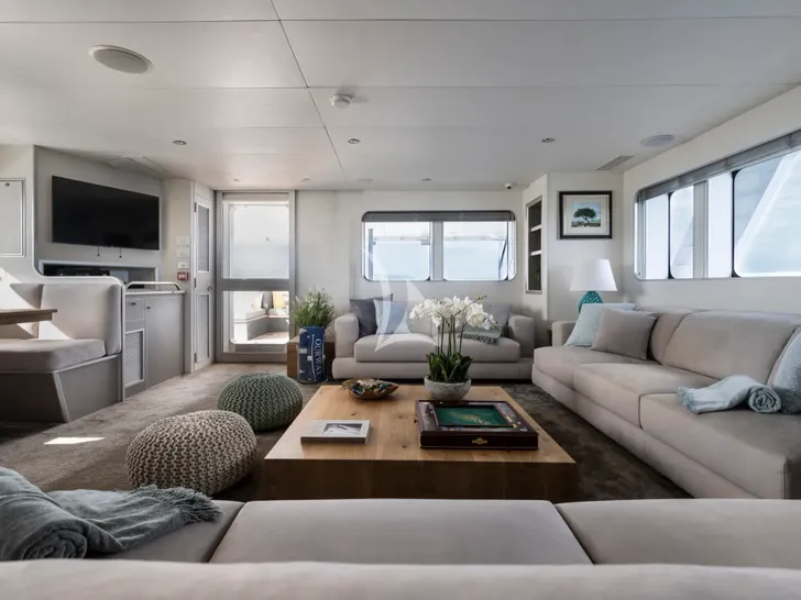 OURWAY Tenix Defence 36m - main saloon OURWAY Tenix Defence 36m - main saloon