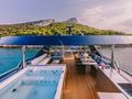 OVAL Cantieri di Pisa 31m - sundeck with a jacuzzi OVAL Cantieri di Pisa 31m - sundeck with a jacuzzi
