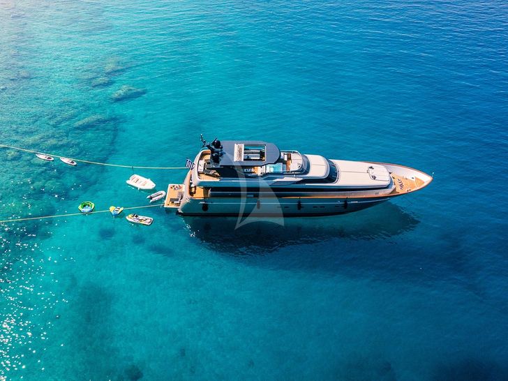OVAL Cantieri di Pisa 31m - aerial shot OVAL Cantieri di Pisa 31m - aerial shot