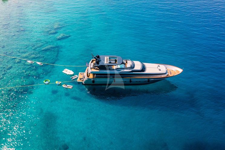 Charter Yacht OVAL - Cantieri di Pisa 31m - 5 Cabins - Athens - Mykonos - Paros - Cyclades - Greece