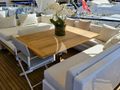 PACHA Canados 28m - flybridge seating and dining area PACHA Canados 28m - flybridge seating and dining area