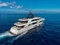 PALOMA Ferretti Custom Line Navetta 42 - cruising aft view PALOMA Ferretti Custom Line Navetta 42 - cruising aft view