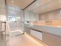 PALOMA Ferretti Custom Line Navetta 42 - master cabin bathroom PALOMA Ferretti Custom Line Navetta 42 - master cabin bathroom