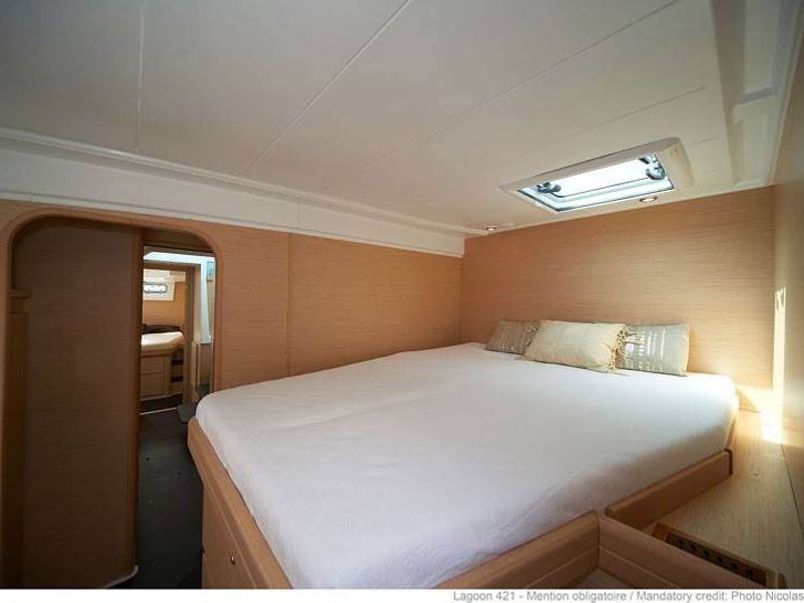 PALUKO LAGOON 421 - master cabin PALUKO LAGOON 421 - master cabin