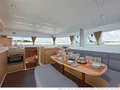 PALUKO Lagoon 421 - salon dining area and galley PALUKO Lagoon 421 - salon dining area and galley